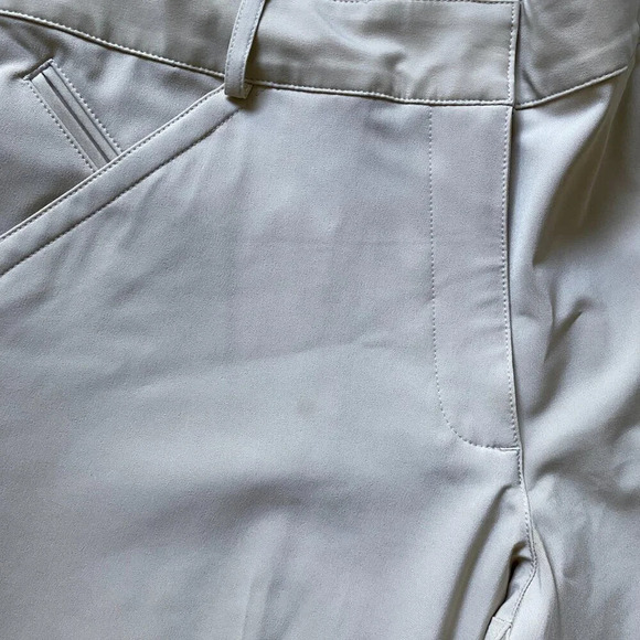 Nike Beige Fit Dry Straight Leg Golf Pants 31”  Size 10/M - Picture 9 of 12